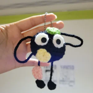 Dust bunnies keycharm